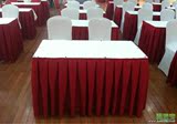 酒店会议室折叠桌 培训开会讲座用PVC长方台 IBM钢架长方形型桌子