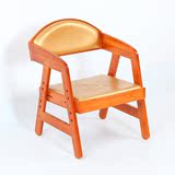楠竹呵护宝贝可调节儿童靠背椅宝宝椅子幼儿园板凳实木皮雕小凳子
