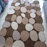 特价几何图案田园纯手工晴纶卧室客厅茶几地毯 尺寸可定做