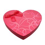 爱心喜糖盒DIY巧克力盒子批发中号18格纸包装盒礼物礼品心形红色