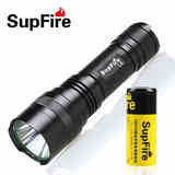 正品SupFire神火L6 L2强光手电筒可充电LED探照灯多功能R5远射