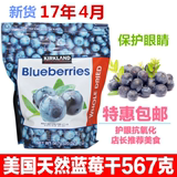 美国原装进口Kirkland纯天然蓝莓干 护眼佳品567g  水果干零食品