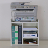 简约现代桌上打印机架子书架置物架简易办公桌收纳架多层书桌书架