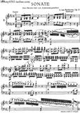 贝多芬 第八8c小调悲怆奏鸣曲（op.13）钢琴谱 全乐章 原版