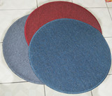 麻将桌布垫扑克垫圆形正方形直径60cm小圈绒材质PVC底耐磨防滑