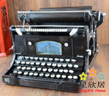 打字机模型 打字机 摆件 复古老式打字机模型 仿古打字机模型道具