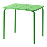 宜家代购IKEA维多桌子，折叠桌休闲桌户外餐桌, 绿色白色 正品