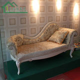 欧式贵妃椅新古典实木布艺沙发椅客厅太妃椅卧室懒人椅美人榻家具
