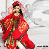 正版可儿娃娃 唐朝新娘9002 中国古装新娘 芭比娃娃女孩玩具