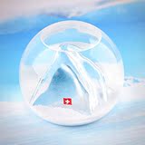 新品创意瑞士山雪花水晶球 创意摆件 七夕情人节创意礼物 送女友