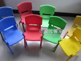 批发幼儿园靠背塑料椅子儿童塑料坐椅学习桌椅幼教凳子