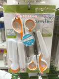 日本代购直邮 阿卡佳婴儿本铺 宝宝儿童理发器理发剪刀套装日本制