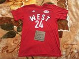 虎扑卖家2016 NBA ALL STAR 最后的全明星kobe科比球衣版短袖T恤