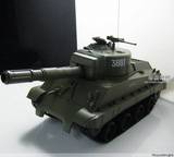 可发射BB弹的/美军M4坦克/玩具遥控坦克模型-履带驱动