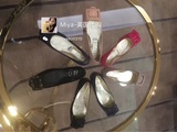 miya美国代购 roger vivier RV 方扣 圆头 单鞋 芭蕾舞鞋