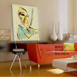 毕加索画客厅无框画沙发背景墙装饰画卧室挂画玄关壁画餐厅抽象画