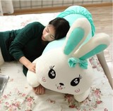 创意趴趴兔毛绒玩具枕头抱枕公仔布娃娃小白兔子玩偶生日礼物女孩