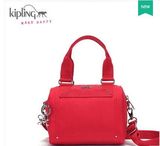 专柜正品Kipling凯浦林女包代购2016新款单肩手提K1644889P火红色