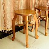凳子板凳楠竹凳圆实木凳子梳妆凳小圆凳圆凳高档实木圆凳餐桌餐凳
