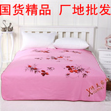 国民床单纯棉斜纹上海传统老式宿舍学生单双人全棉加厚丝光床单件