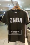 韩国专柜代购 NBA 16夏男女情侣款百搭气质圆领字母T恤1-160606-9