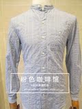 韩国专柜代购 [ZIOZIA] 16夏男款百搭长袖休闲衬衫ABW2WC1104