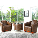 设计师椅简约现代沙发会客接待沙发时尚休闲沙发茶几组合个性沙发