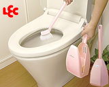日本LEC马桶刷附收纳盒 彩色马桶清洁刷 日本卫浴用品创意