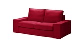 宜家奇维二人沙发套沙发罩多色定制原单布料特价销售