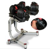 专业哑铃男士家用哑铃套装组合自动可调24KG健身器材练臂肌特价