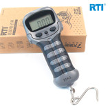 RTI可转头电子称25kg钓鱼称/夜用带灯电子称/带电池