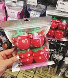 韩国正品 oliveyoung 草莓卷发球4个装 海绵卷发神器 现货