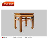 中式 红木 家具 鸡翅木 勾脚方凳 换鞋凳 四角方凳 实木 凳椅