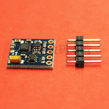 GY-271 HMC5883L模块 电子指南针罗盘模块 三轴磁场传感器送排针