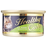 波奇宠物猫零食罐头湿粮哈乐喜鲔鱼及蟹肉化毛猫罐80g英短加菲猫