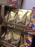 香港代购 美国进口瑞士莲精选混合5味巧克力软心球600g礼袋