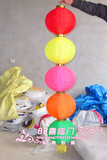 五彩色串灯笼 灯笼串 连串 日韩式灯笼 批发 元旦春节 幼儿园装饰