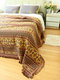 沙发巾纯棉盖毯 特价布艺防滑防尘地毯客厅 沙发罩毯子全盖沙发垫