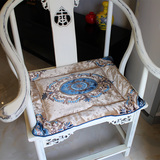 订制尺寸沙发坐垫 椅垫 欧式宫庭花 餐椅 绒面烫金 古典奢华