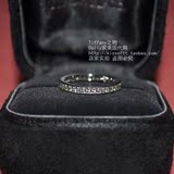 蒂芙尼 蒂凡尼正品代购Tiffany Legacy Collection铂金镶钻戒指