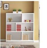 新款时尚简约书柜韩式宜家实木儿童自由组合书柜书架2.5加厚书柜