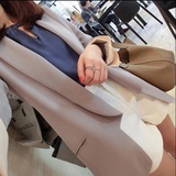 2016年雪纺小西装薄款休闲流行韩版修身女式夏季外套