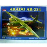 奇嘉(原正德福)3309H 1：48 二战德国阿雷多AR-234轰炸机拼装模型