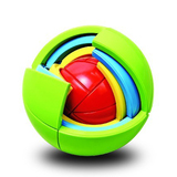 六一儿童节礼物包邮 绿豆蛙益智球DIY智力拼装魔力球3D迷宫玩具