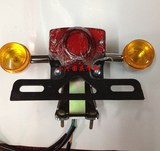 摩托车大龟王尾灯总成 电动车后尾灯 后转向灯 全车配件