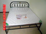 1.5米铁艺床 白色铁床 可调高度 双人床 北京包邮 加厚型铁管床