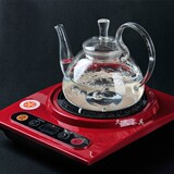 耐热玻璃茶具透明泡煮花茶壶花草提梁不透钢过滤电磁炉专用包邮
