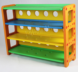 幼儿园玩具柜 儿童塑料收纳架 书架书包柜整理架玩具架批发包邮