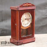 1979年产老式古董木制机械座钟挂钟收藏专用上海555牌15天