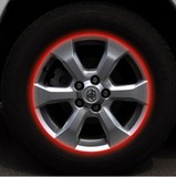 汽车轮毂改色反光贴条 轮胎轮圈反光圈车贴纸 汽车改装装饰 4色